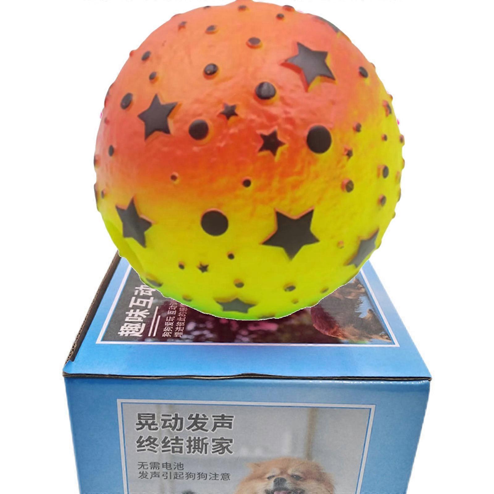 Multicolor Dog Playing Toy Chewable Dog Toy Interactively Pet Playing Toy for Loneliness Relief Seven Colors