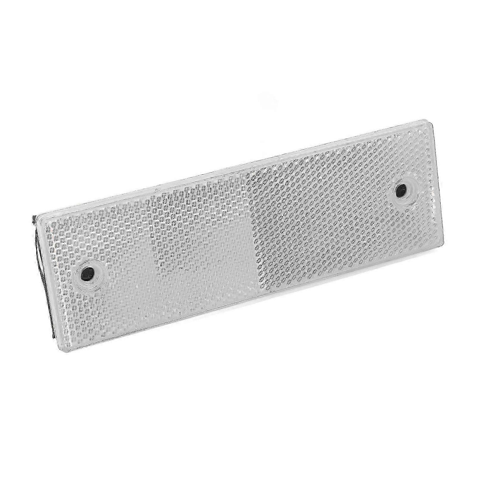 50 Pz Autoadesivo Rettangolo Riflettore Bastone Su Riflettore Nastro Adesivo per Pick-up Moto Rosso Auto Camion Rimorchio