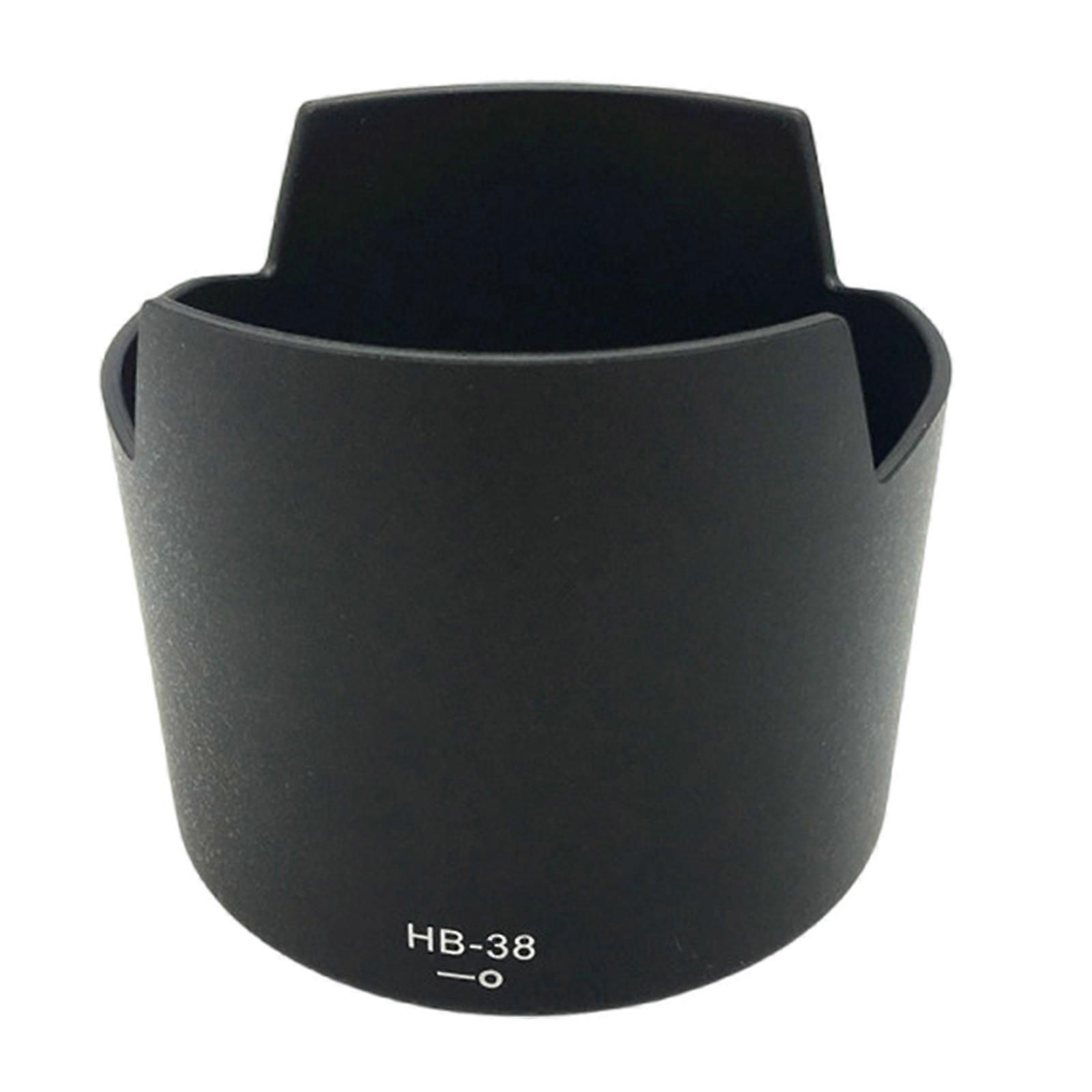 Parasol HB38 para lente de cámara de 105 mm f/2.8G Protector de lente resistente a los golpes de 62 mm de diámetro