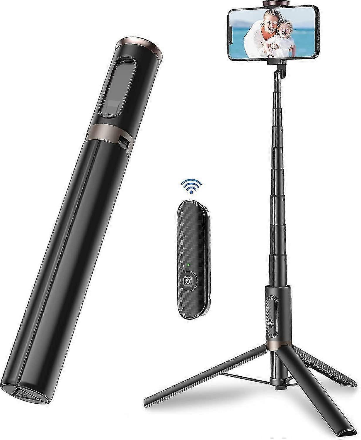 60" Cell Phone Selfie Stick Tripod,smartphone Tripod Stand All-in-one 4'-7' | Fruugo At