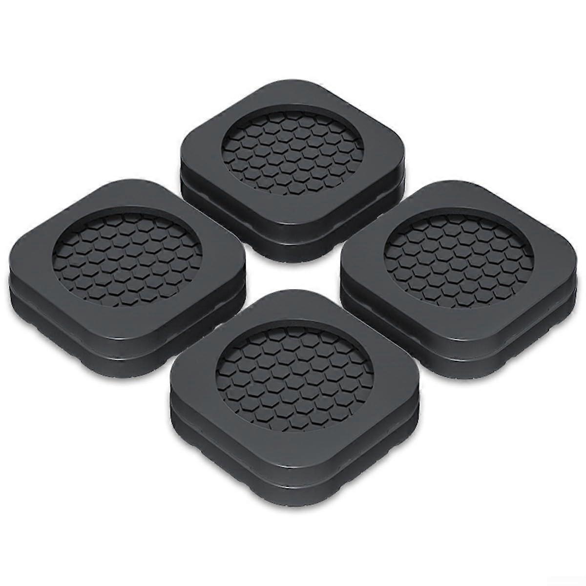 Essential Washing Machine Feet, Non-Slip, Vibration Control, 8 Pieces, Durable Rubber, Compatible with Most Models
