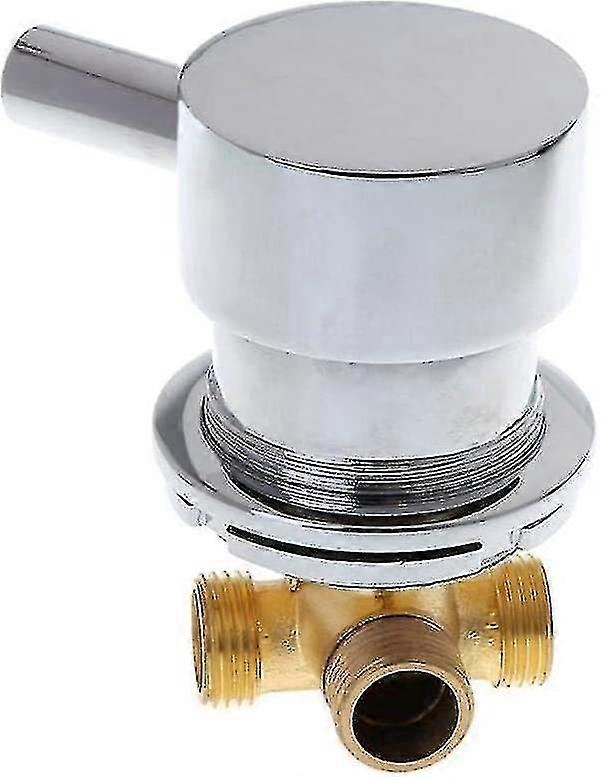 Robinet mélangeur de douche Vanne d’eau froide chaude 2 en 1 Robinet G1/2 pouce