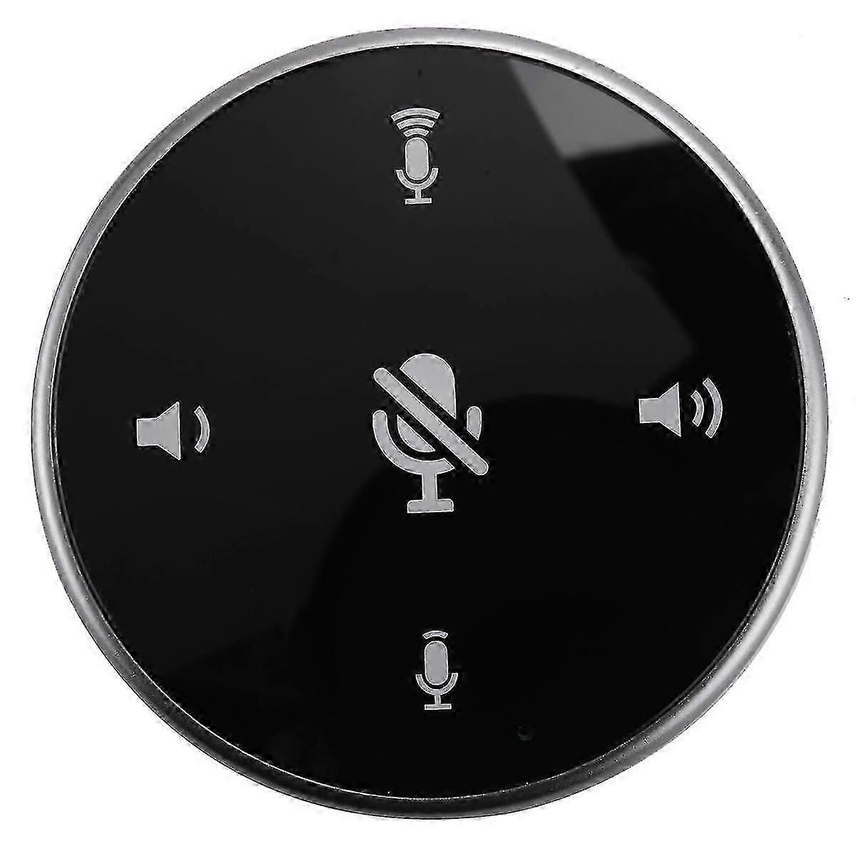 USB Conference Microphone,Omnidirectional PC Computer Condenser Mic with Mute Button for Meeting/Cl