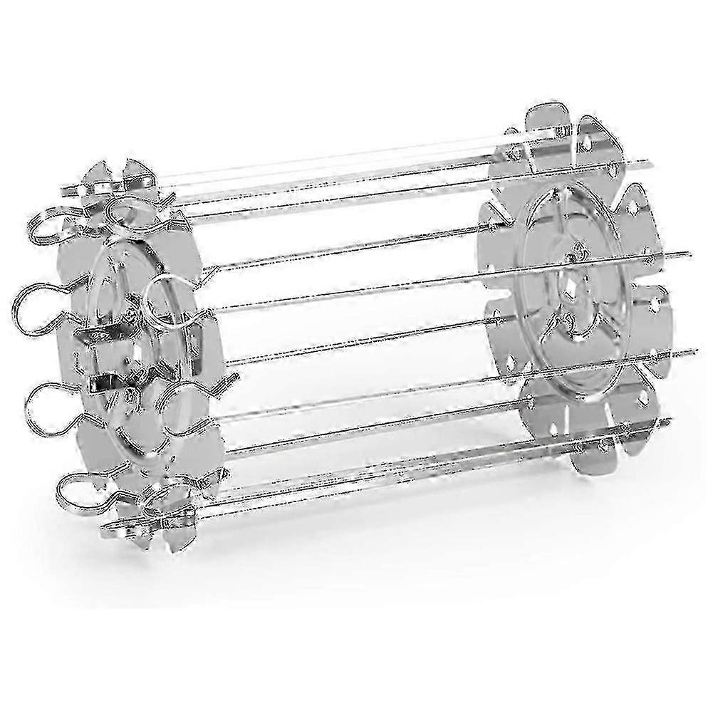 BBQ Grill Tool Kit with Skewers and Needle Cage for Kebabs
