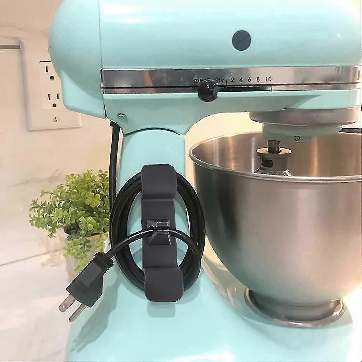 Space-Saving Kitchen Appliance Cord Organizer - Efficient Wire Storage and Concealer for Mixer and Other Devices