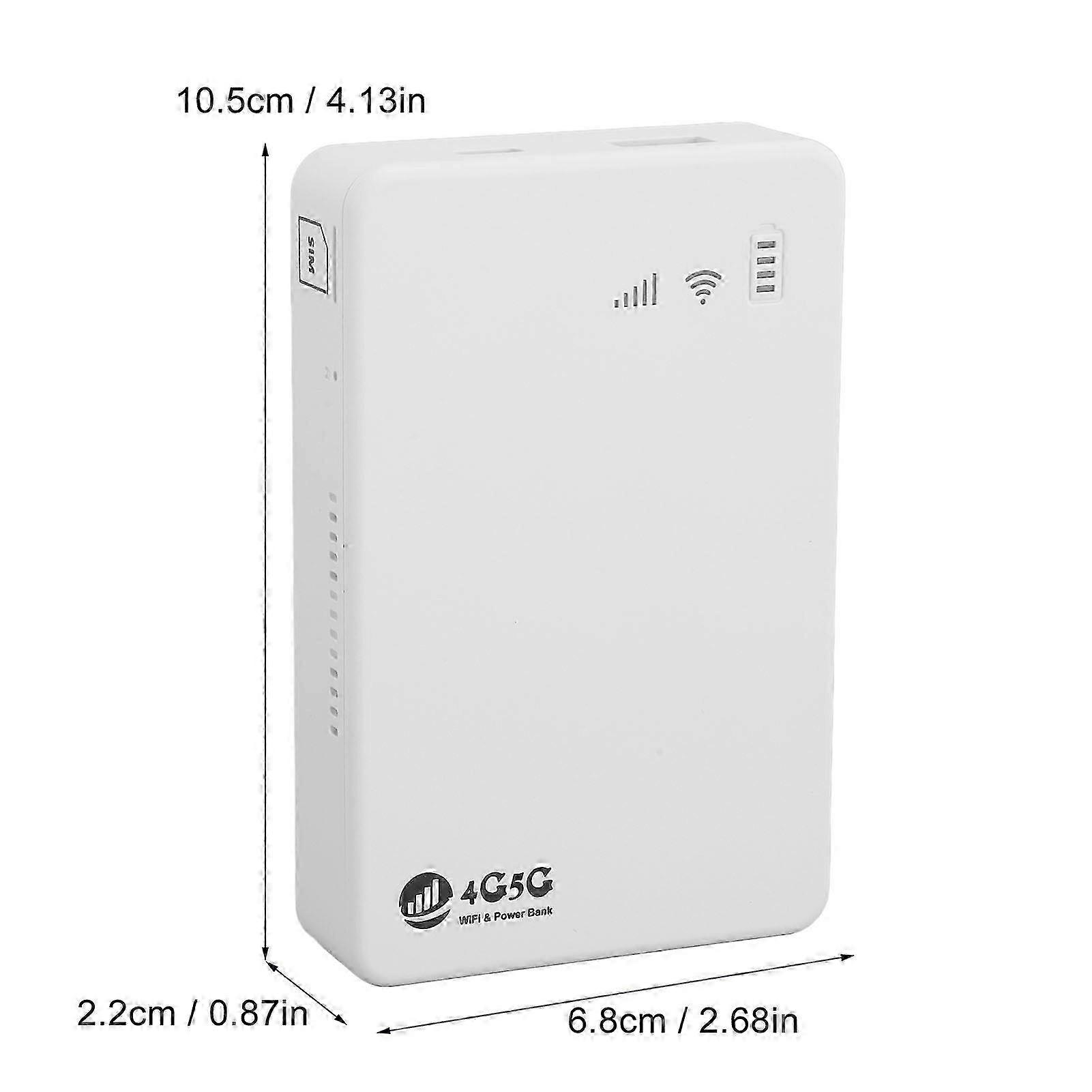 Hotspot WiFi Mobile 4G, Hotspot WiFi Mobile Sbloccato Portatile H5577, Download 150 Mbps, Carica