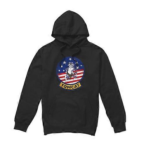 Top Gun Mens Tomcat Logo Hoodie