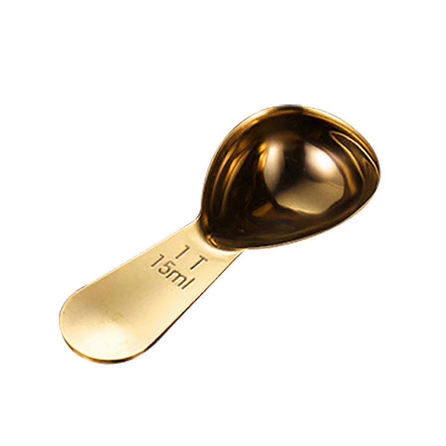 15 / 30ML rustfrit stål kaffeske kort håndtag fødevarekvalitet måleske