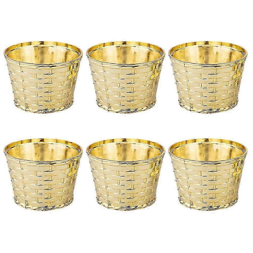 6pcs Christmas Tree Stand Base for Desktop Decorations