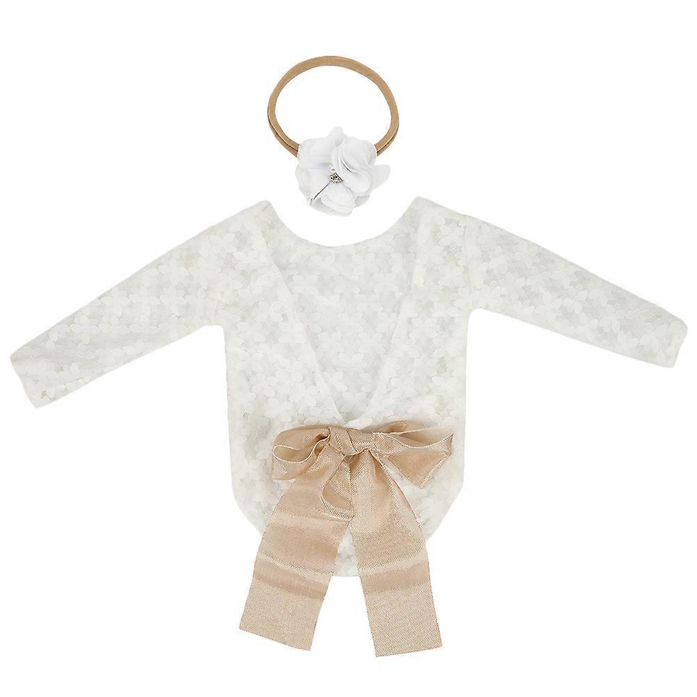 Versatile Baby Girl Photo Props Set Supporting 0-6 Months Newborn Comfortably