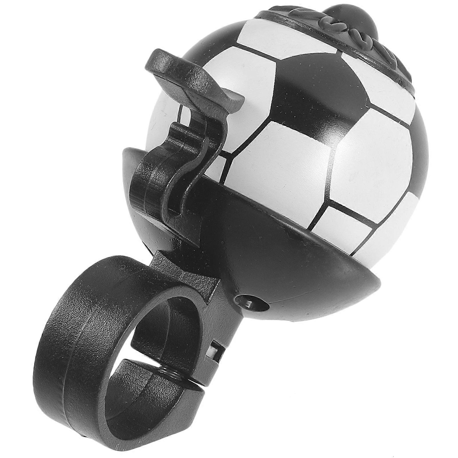 Portable Bicycle Bell with Football Design – Loud Crisp Sound Cycling Accessory for Mountain, Road, and Folding Bikes – Random Style