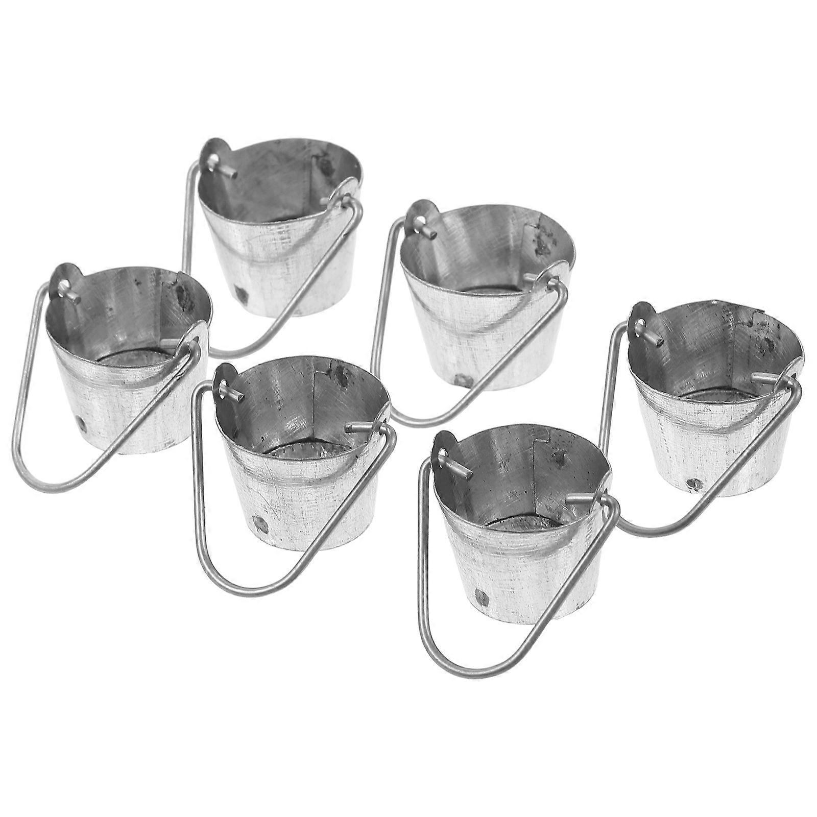 Educational Toy Iron Bucket Model for Early Learning Development