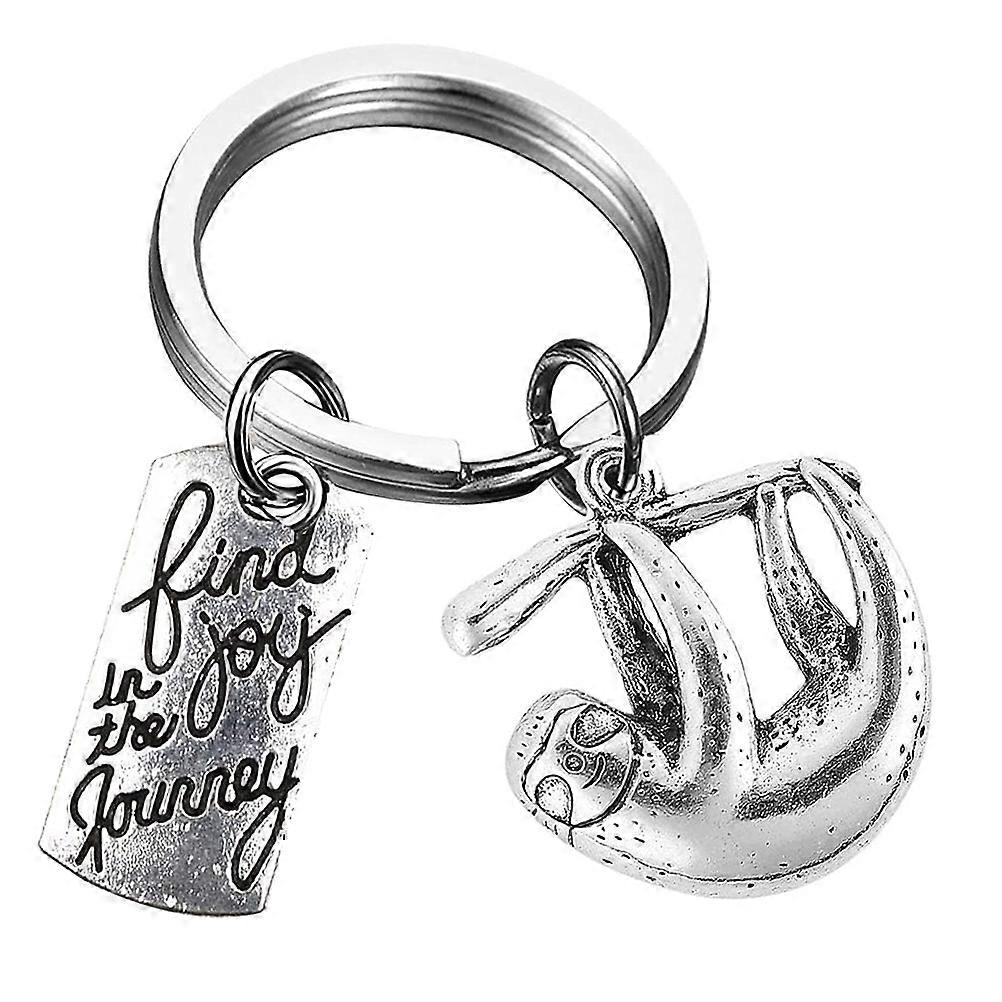 Key Chain with Sloth Design, Functional and Stylish Bag Accessory for Daily Use