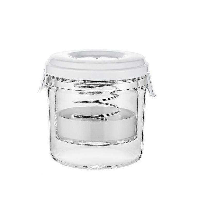 Vegetable Dehydrator for Straining Cucumber and Fruits, Food Filter with Steel Spring Press, Perfect for Yogurt Making