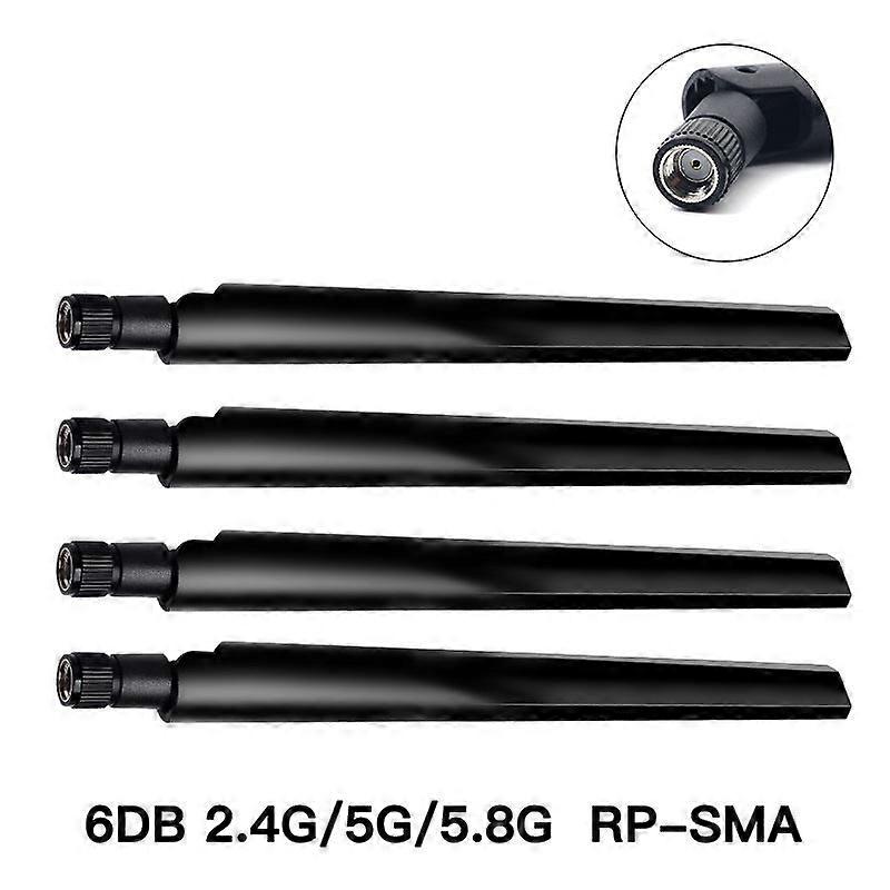 2,4 G / 5 GHz 6DBi 10 DBI RP-SMA-Stecker Externe drahtlose WiFi-Antenne Universal-Router-Netzwerkkarte