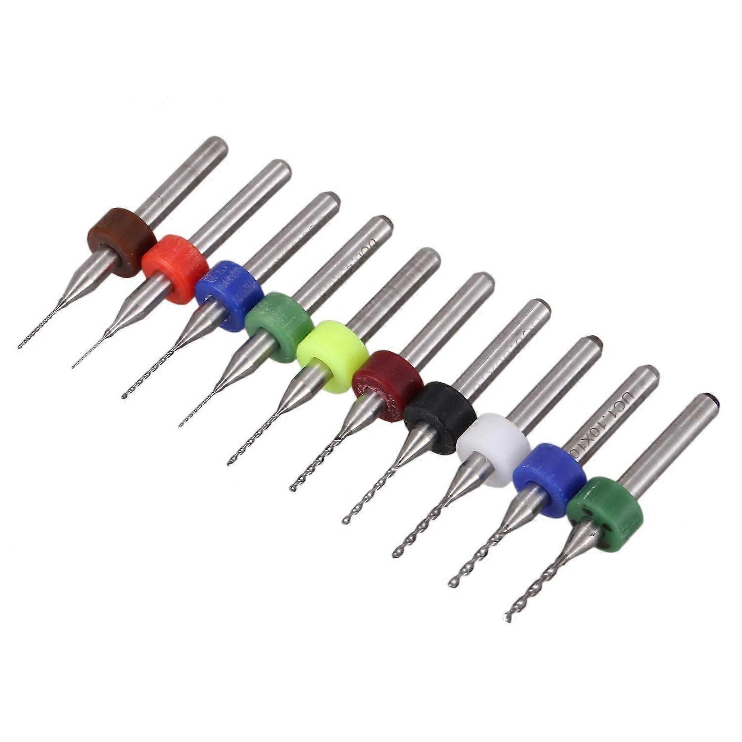 Pack of 10 Carbide Mini Drill Pcb (0.31.2mm)
