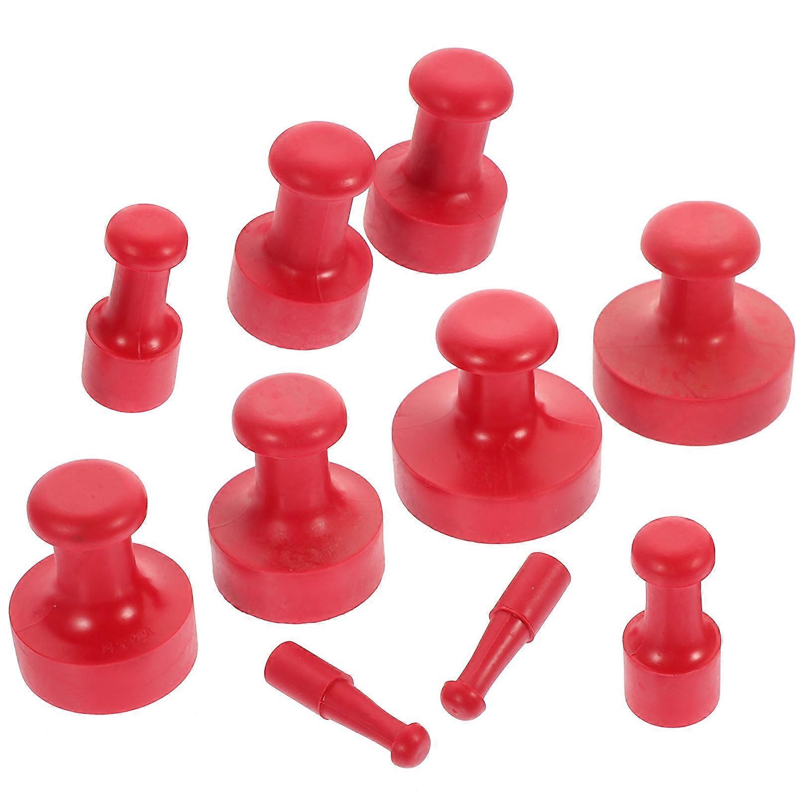 Stamps Making Rubber Materials Diy Lovers Crafting 4Cm 10Pcs