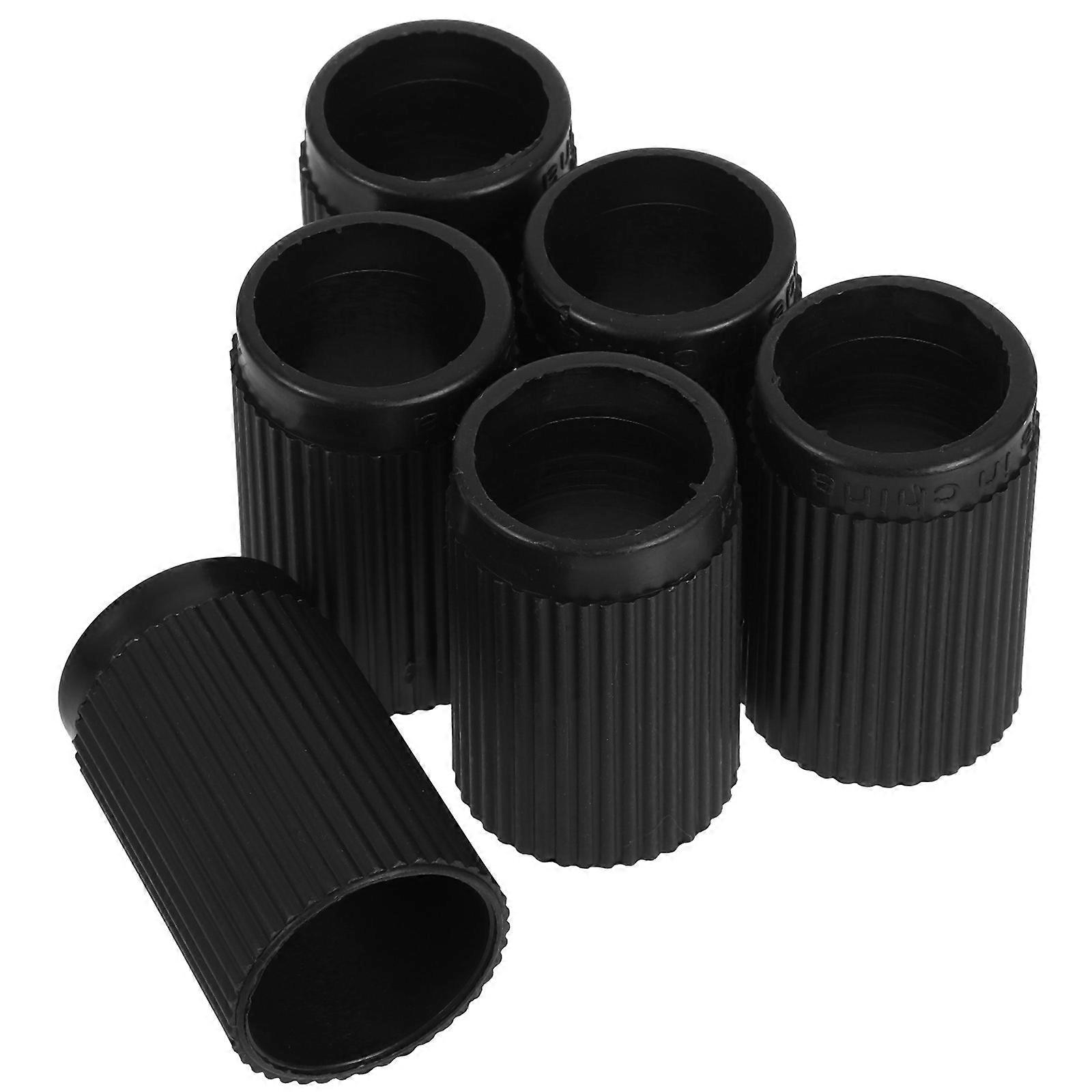6pcs Telescopic Mop Rod Sleeve, Durable Plastic Middle Pipe Connectors for Secure Mop Handle Fit, Compatible with Cleaning Rods for Home and