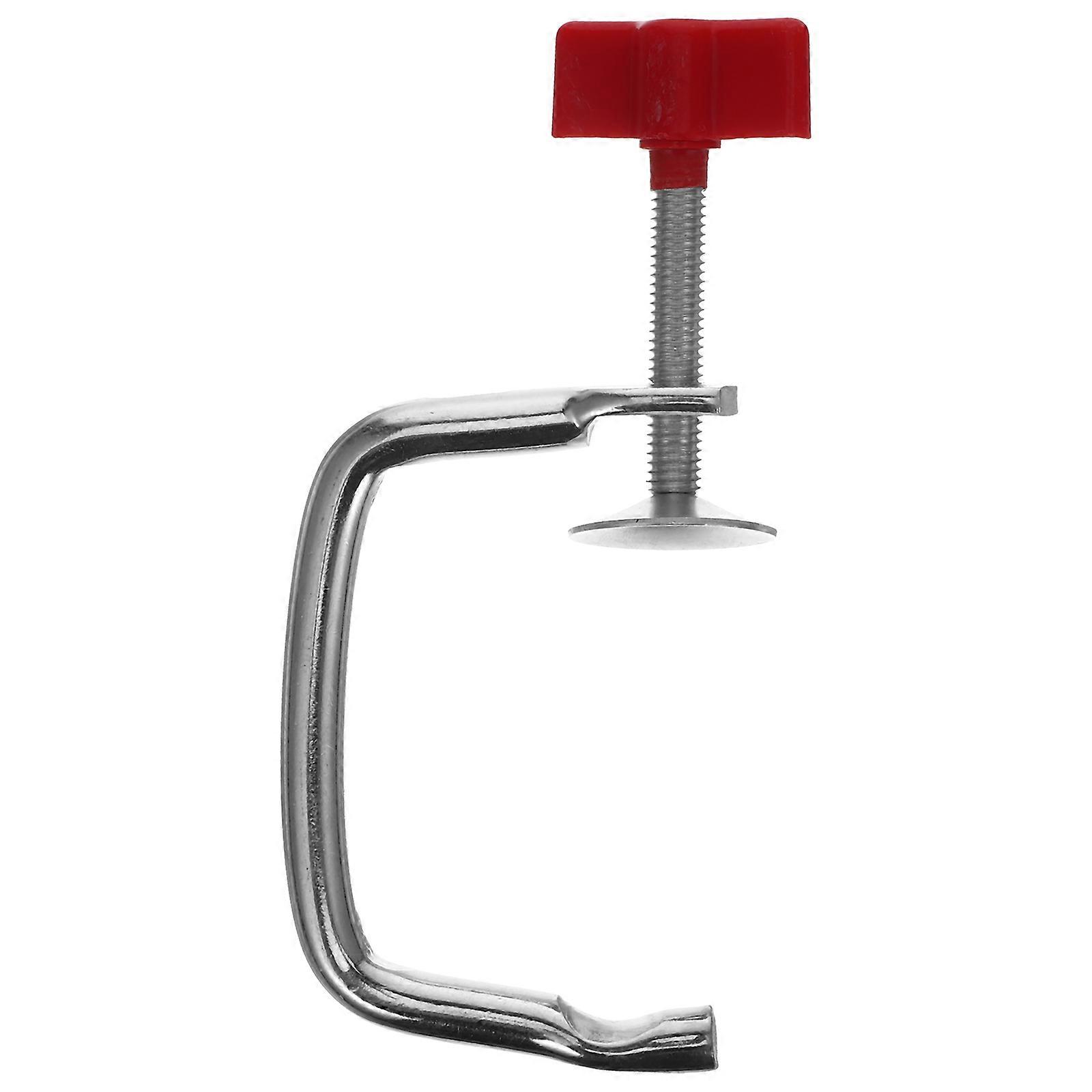 Sturdy Manual Pasta Maker Replacement Clip Fixing Clamp Accessory Safe Design Long Term Use Essential Noodle Making Tool Red