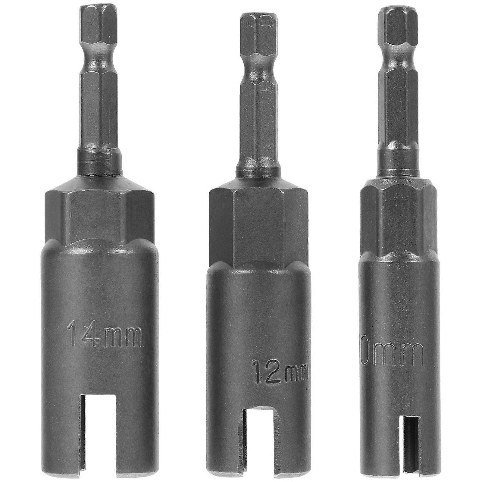 Vingmutter Driver Små Luckor Åtdragning Mutter Drive Grå 3st