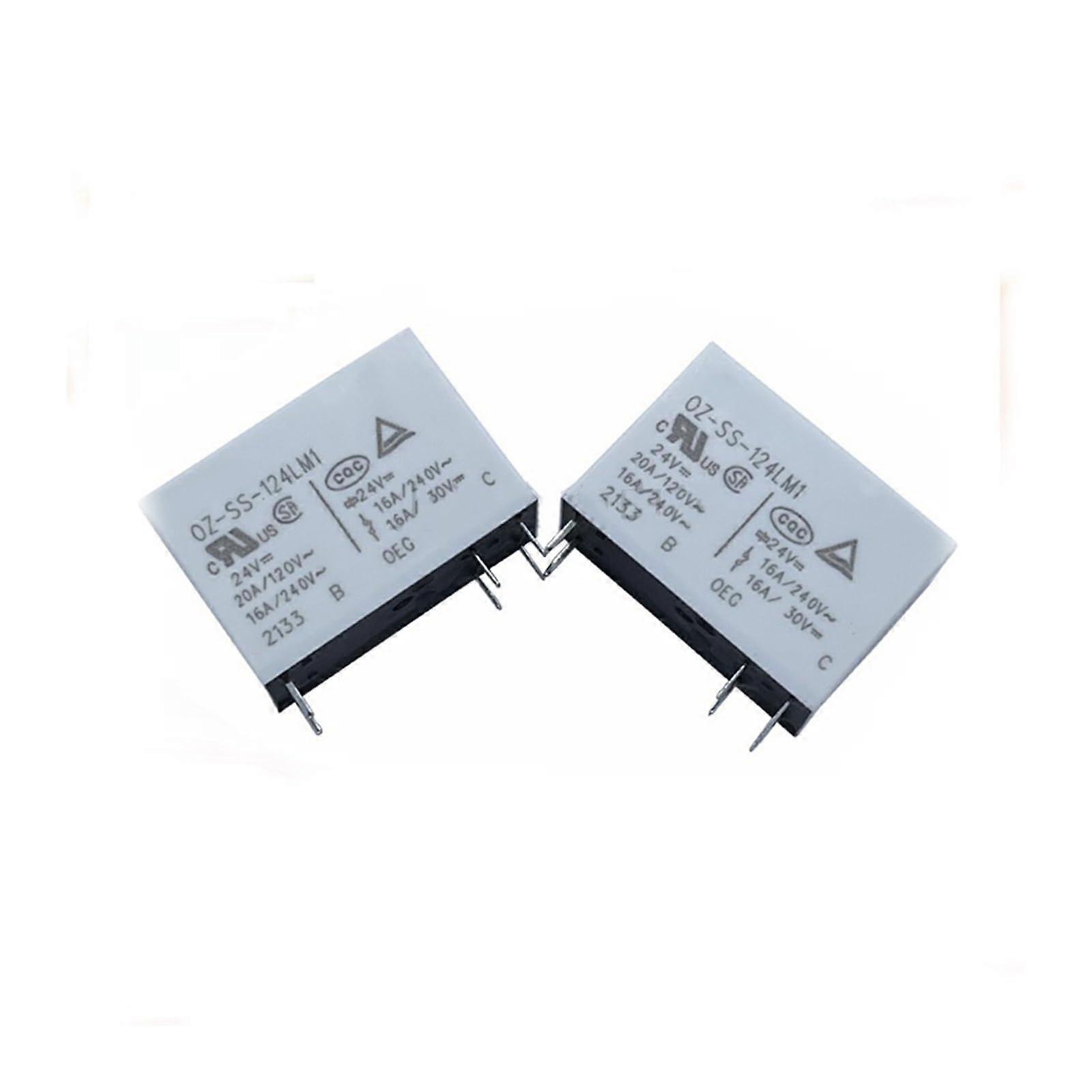 Relay OZ-SS-124LM1 24VDC DIP6 Pack of 20 for Electronics Control and Automation Systems