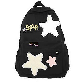 Preppy Rucksack Trendy Y2k Sterne Rucksack Niedlich Ästhetik College Laptop Rucksack Casual Daypack Y2k Zubehör