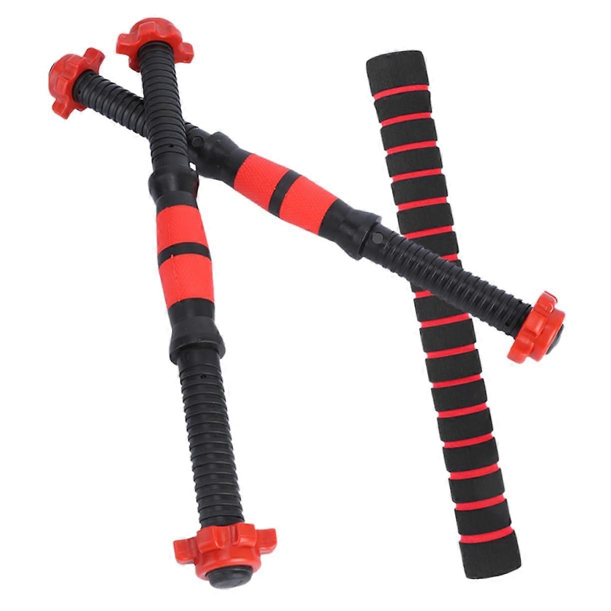 1 Set Dumbbell Bar Fitness Device Dumbbell Accessories Connector for Dumbbell Barbell Connectors Dumbbell Connecting Bar Universal Dumbbell Connector