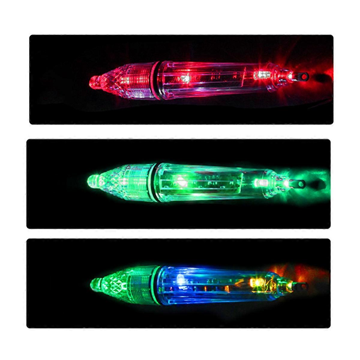LED Flashing Mini Deep Drop Underwater Lights,Green