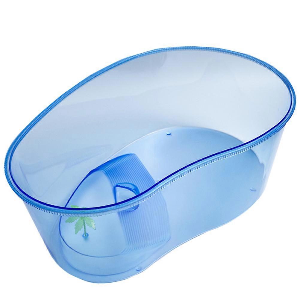 Turtle Reptile Pool Plastic Turtle Tank Rectangular Shape For Kids 57x38cm 1Pack