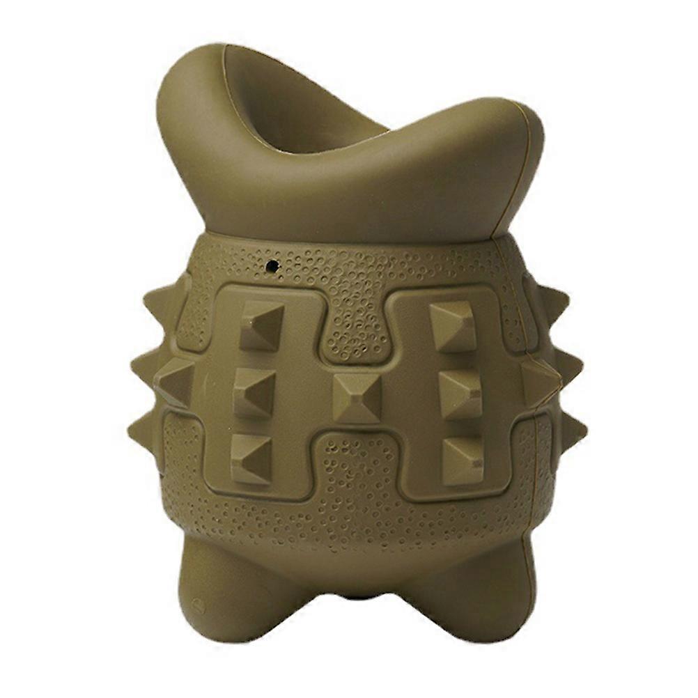 Dog Chew Plaything Pet Puppy Chew Toys For Relieving Boredom Rubber 2.3X2.3X4.3in Bite Resistant 1Pack