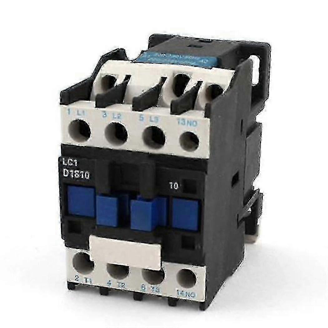 Ac Starter Relay Lc1 D1810 Black Contactor Ac220v Coil 18a 3-phase 1no 50/60hz Motor Edition 0701