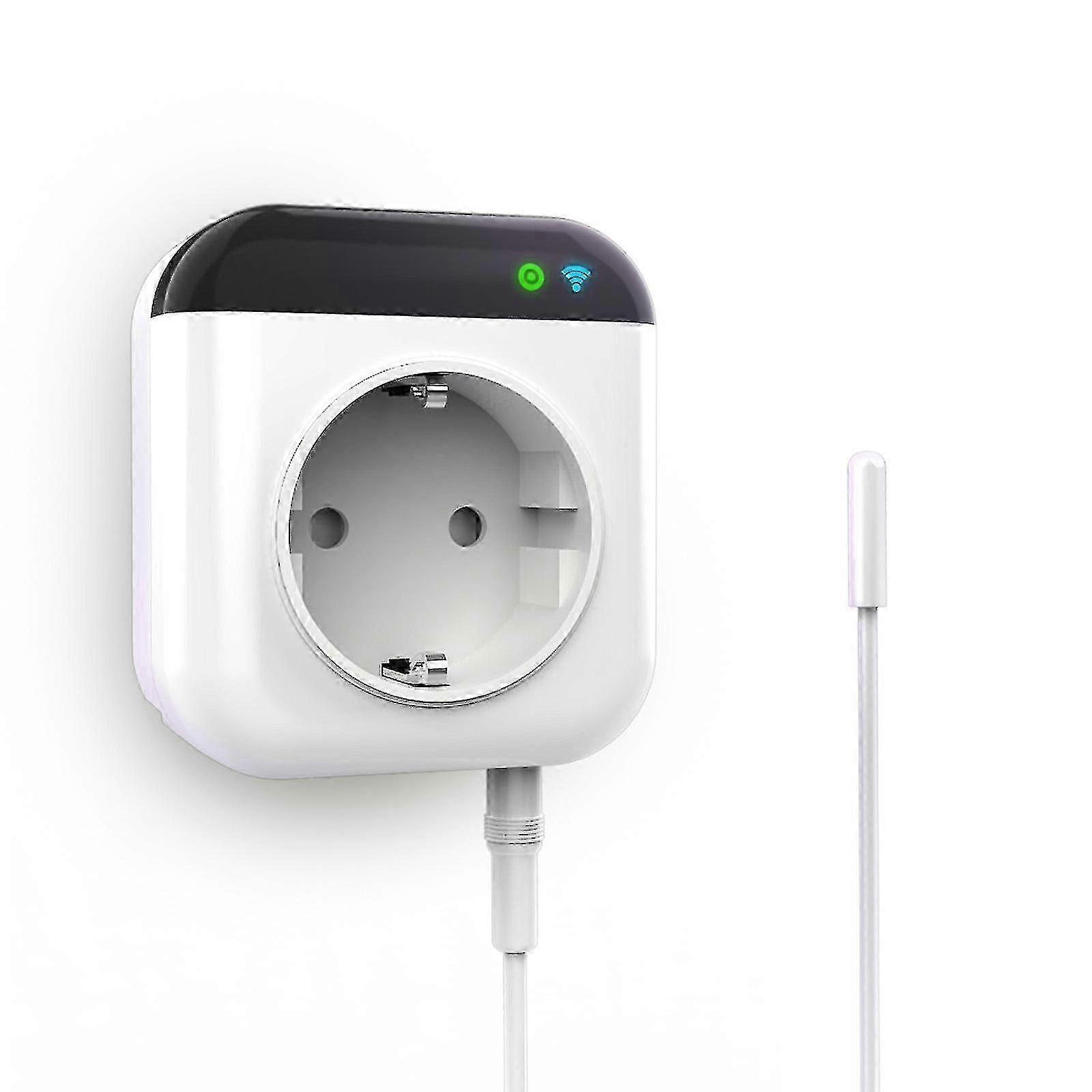 Inteligentný WiFi programovateľný termostat s diaľkovým ovládaním aplikácie Bezdrôtová elektrická zástrčka