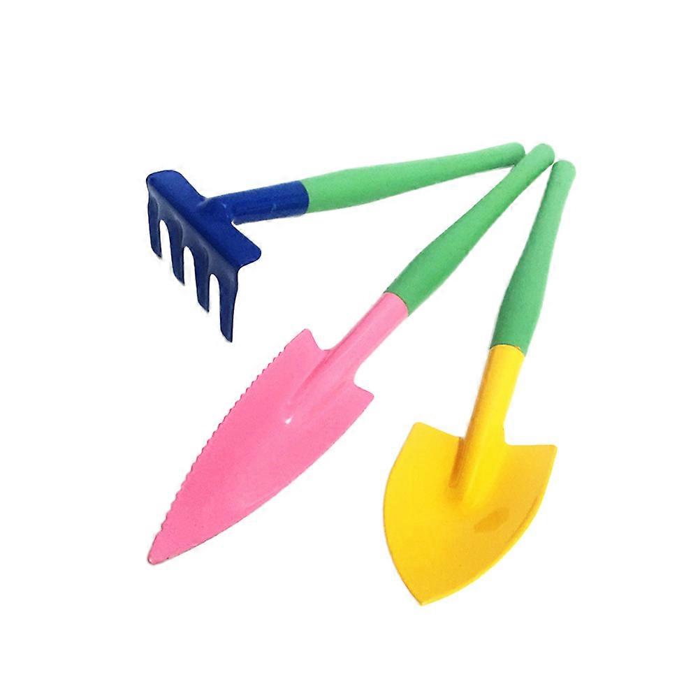 Indoor Gardening Tools Iron And ABS Material Garden Tool Set For Bonsai Loosening Soil 3Pack