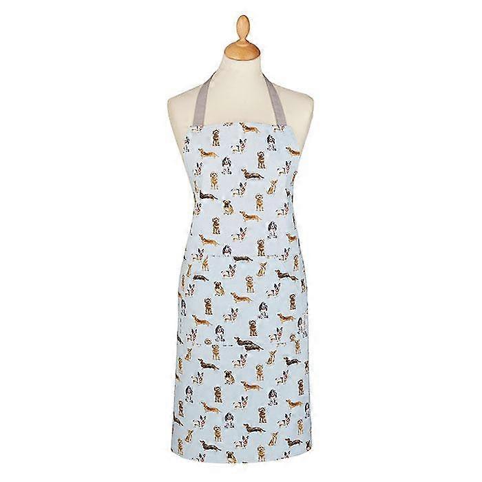 Cooksmart Nysgjerrige hunder Bomullsforkle