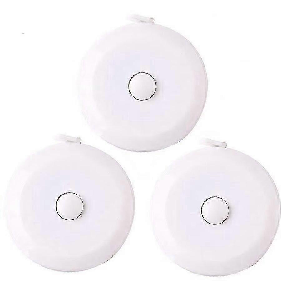 1.5m 60inch Round Tape Measure Retractable Tape Measure Soft Tape Measure 3 Pack-Good