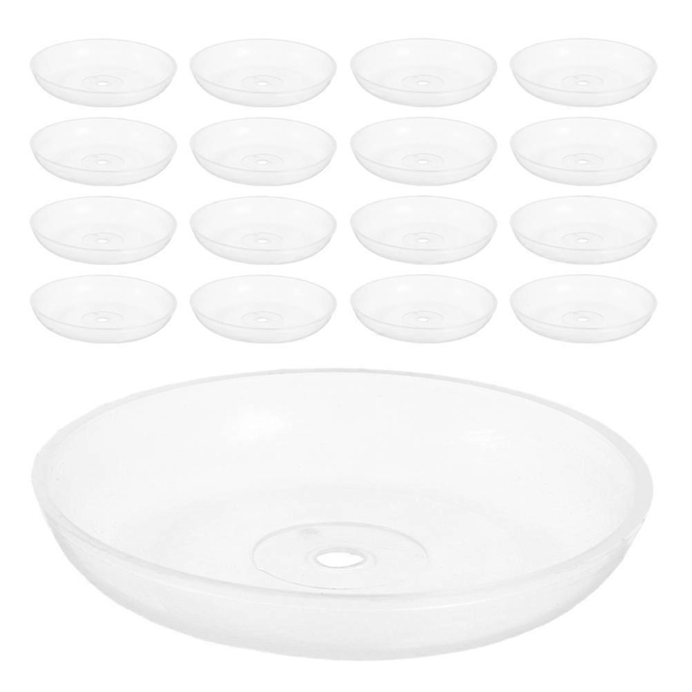 Tapered Candlestick Holders Drip Protectors Reusable Bobeches for Candles Weddings Wax Catcher 25Pcs