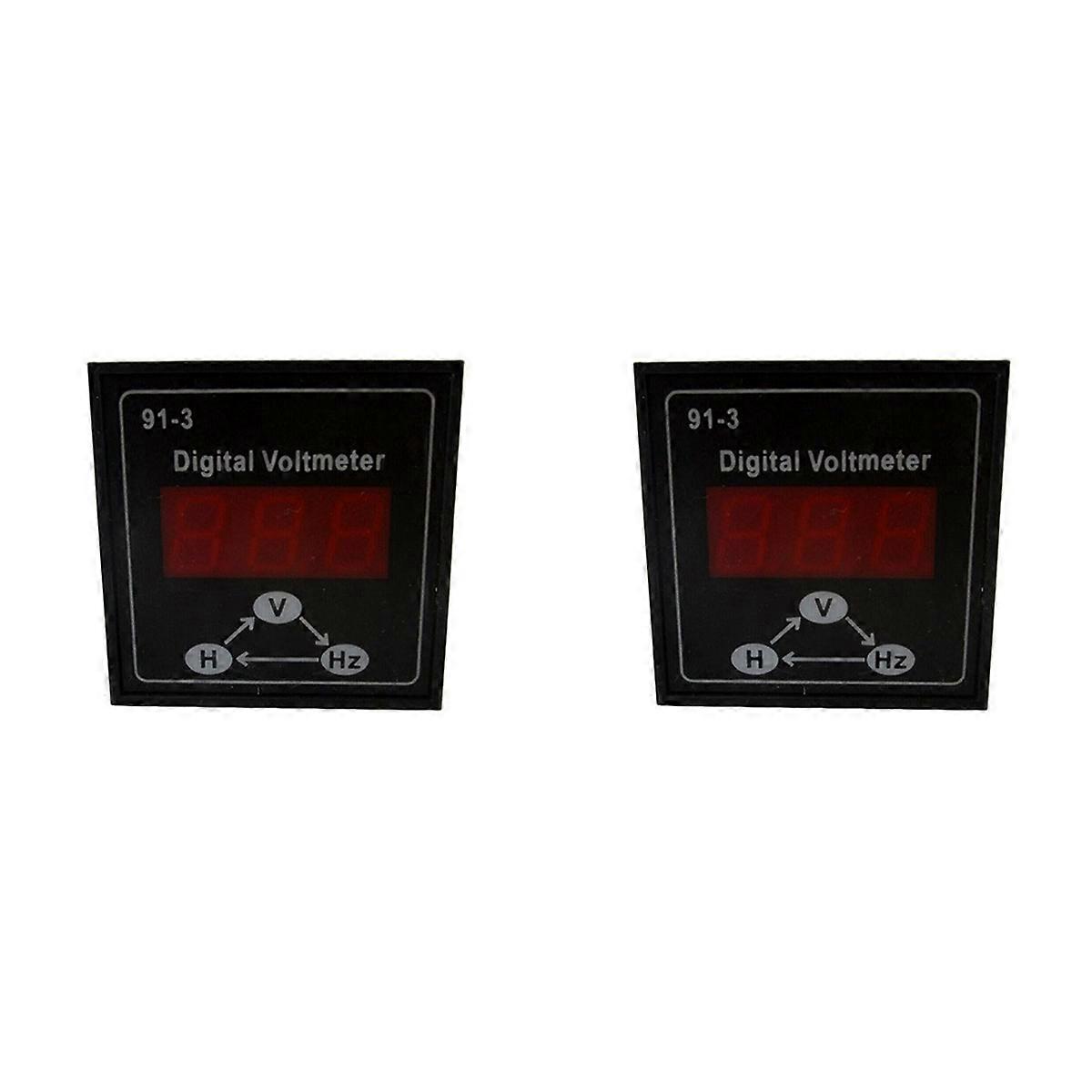 91-3 Digital Voltmeter for Gasoline Generator Parts 220V 380V