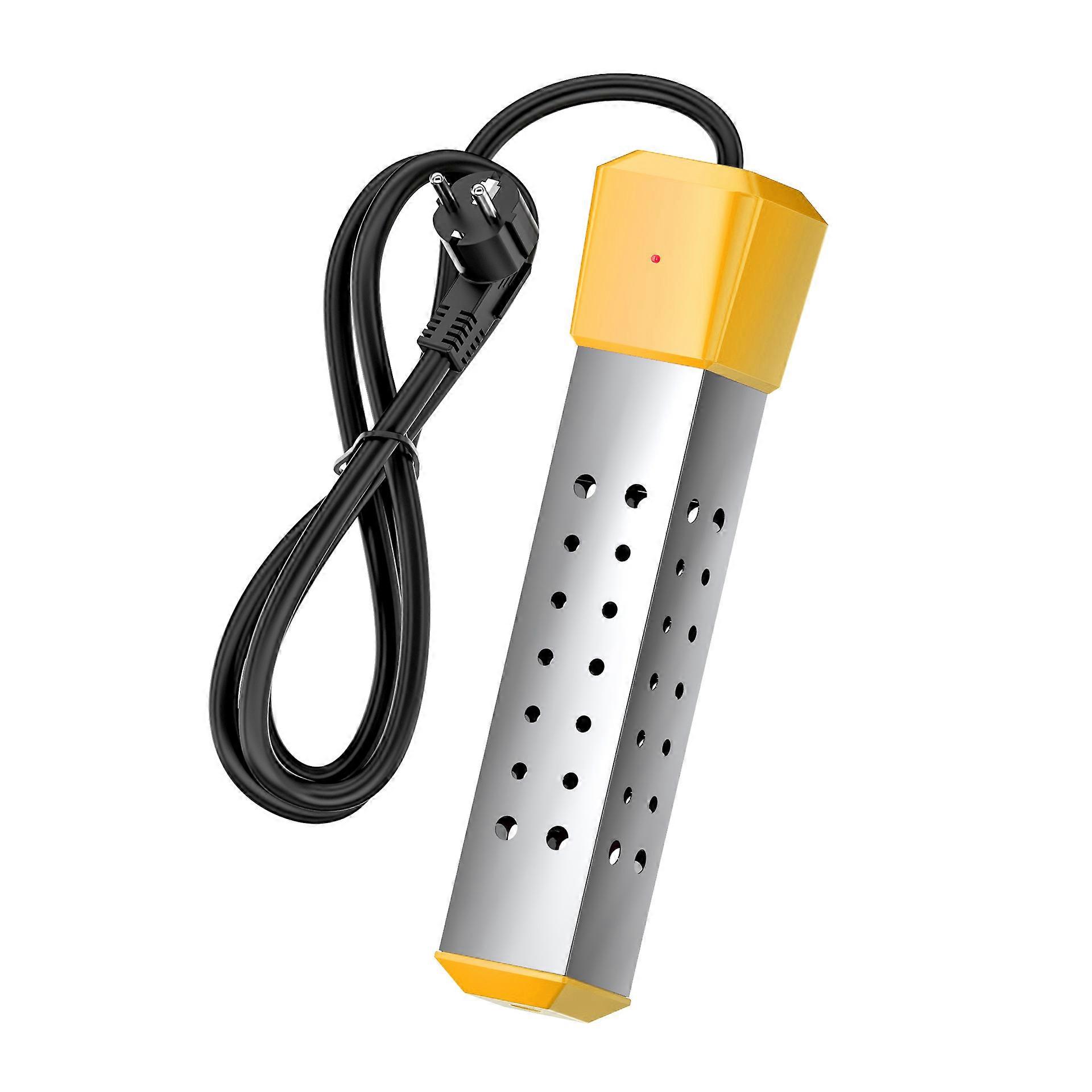 Quickly heats 19 litres of water to 40°C in just 10 minutes. spa and bath heater 2500W portable pool