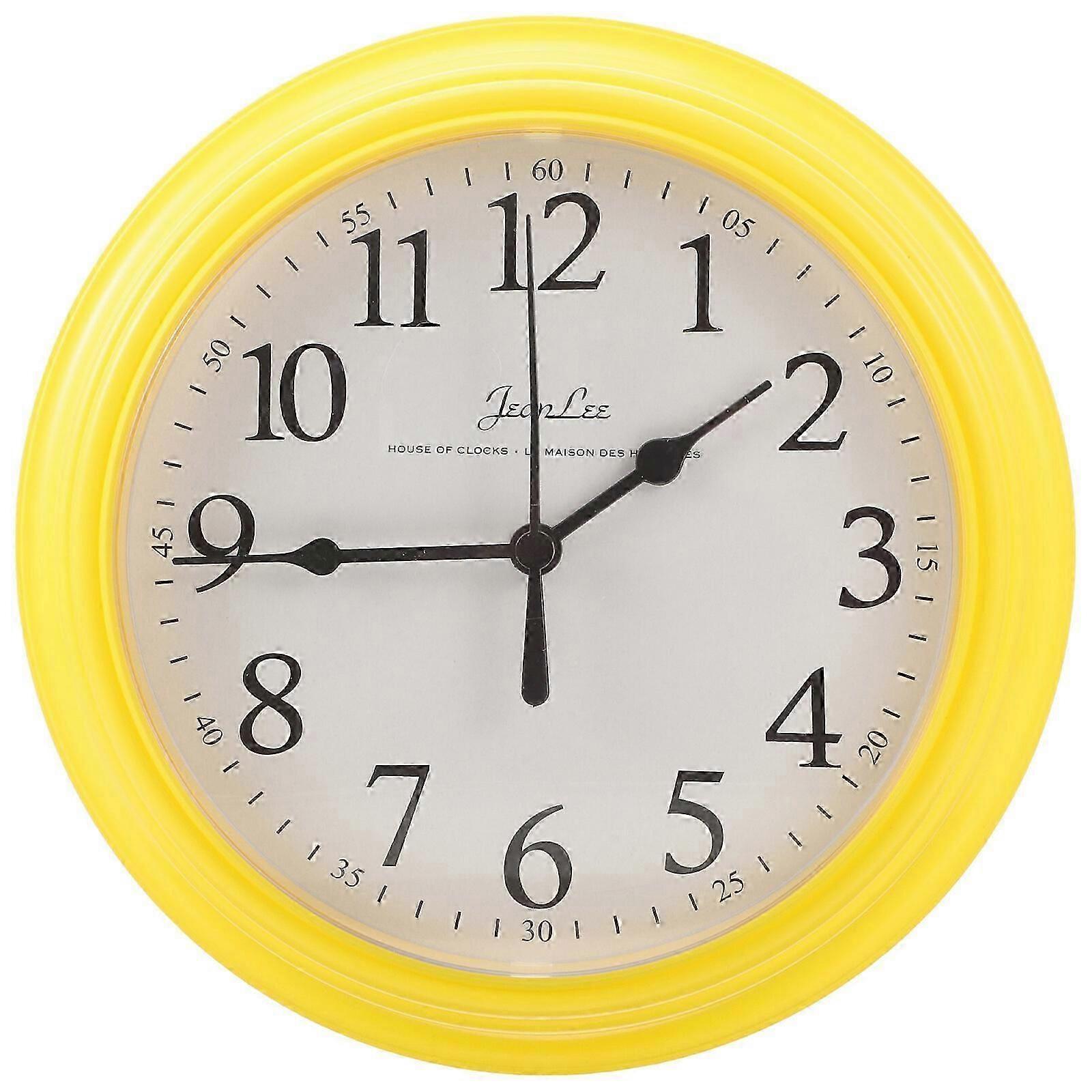 Silent Wall Clock Non-Ticking Battery Operated Round Clock