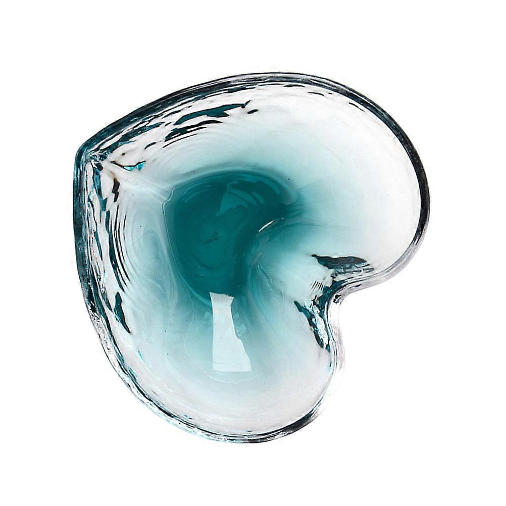 Small Heart Bowls Glass Heart Bowl For Serving Food At Catered Events And Poolside Clear And Elegant Style 1Pack