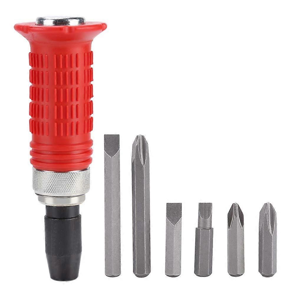 7 Piece Heavy Duty Hand Impact Wrench Kit Hand Impact Screwdriver Bits Set