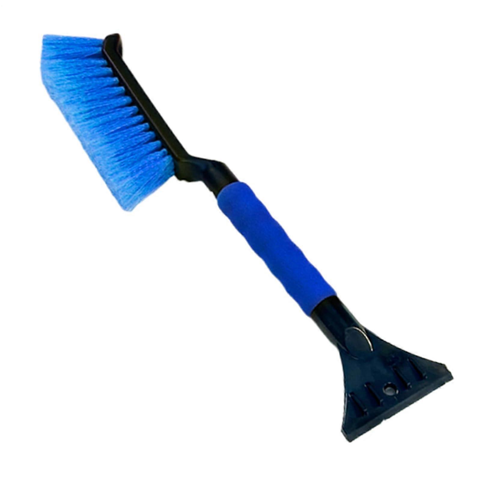 Ice scraper for car windshield Scraper and brush 2 in 1 Blue