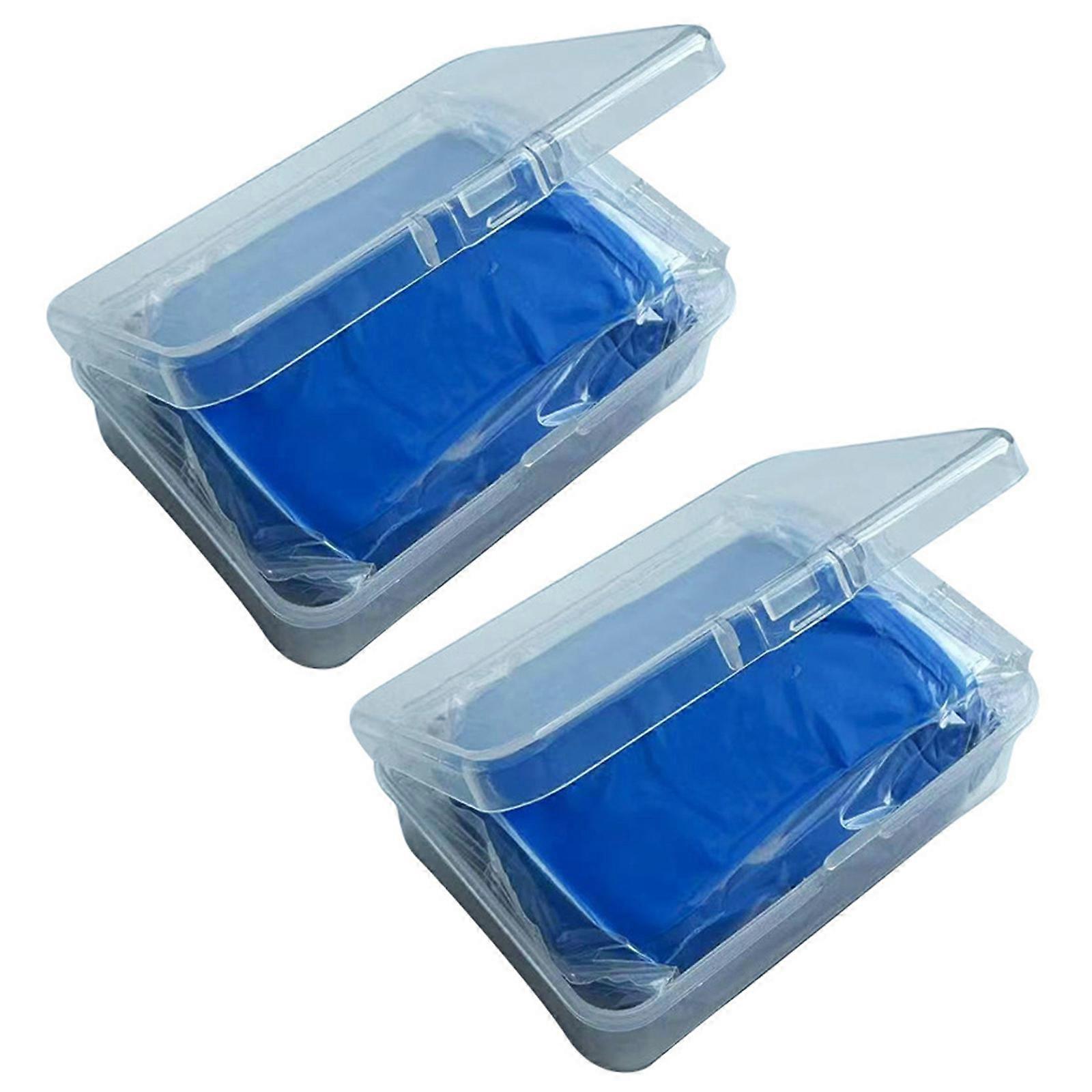 Reusable Car Cleaning Clay Bars Non Abrasive Detergent Free Auto Detailing Compound Automotive Paint Cleaning Clay Multicolor