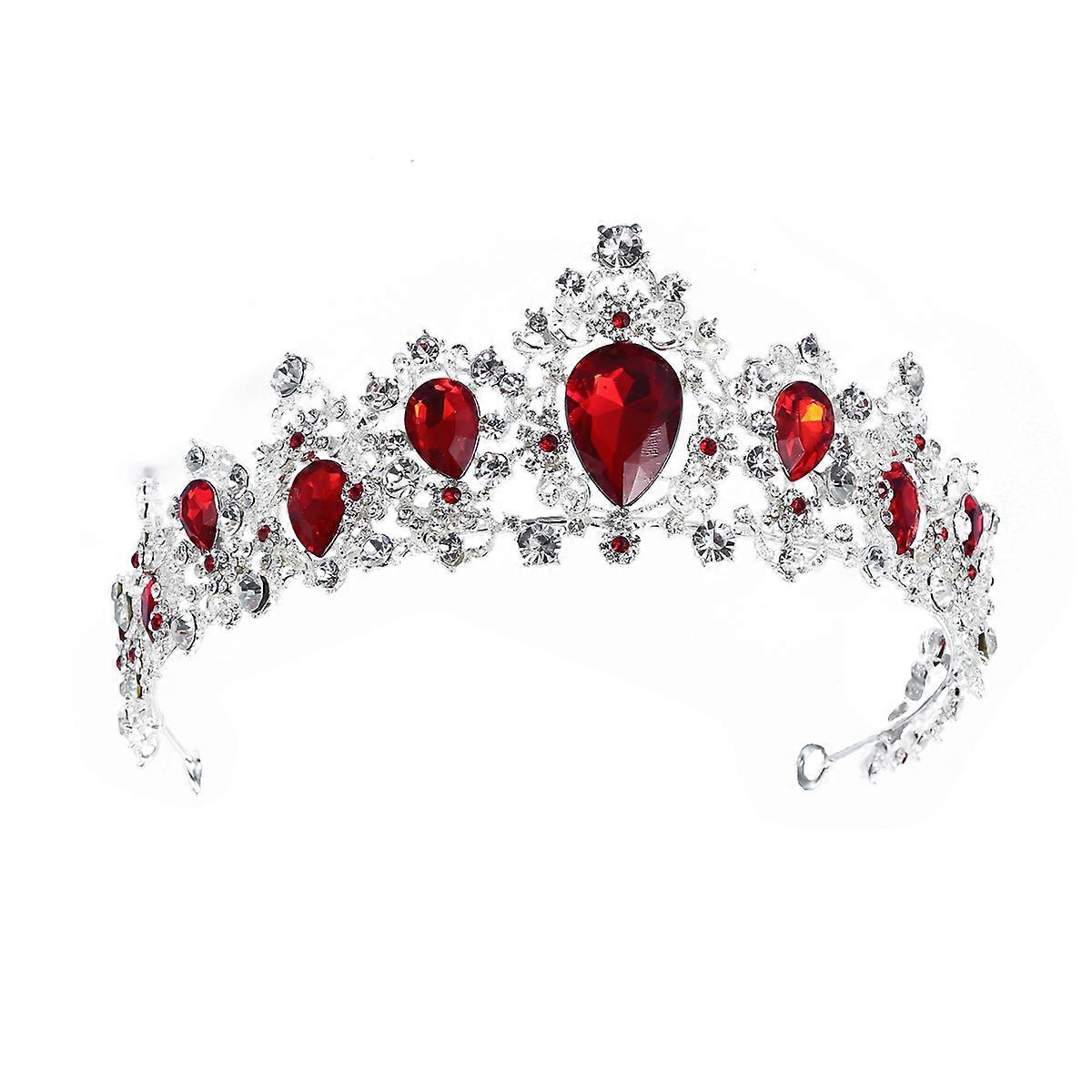 Crystal Wedding Tiara for Women with Rhinestones and Alloy Lightweight and Durable for Wedding and Parties