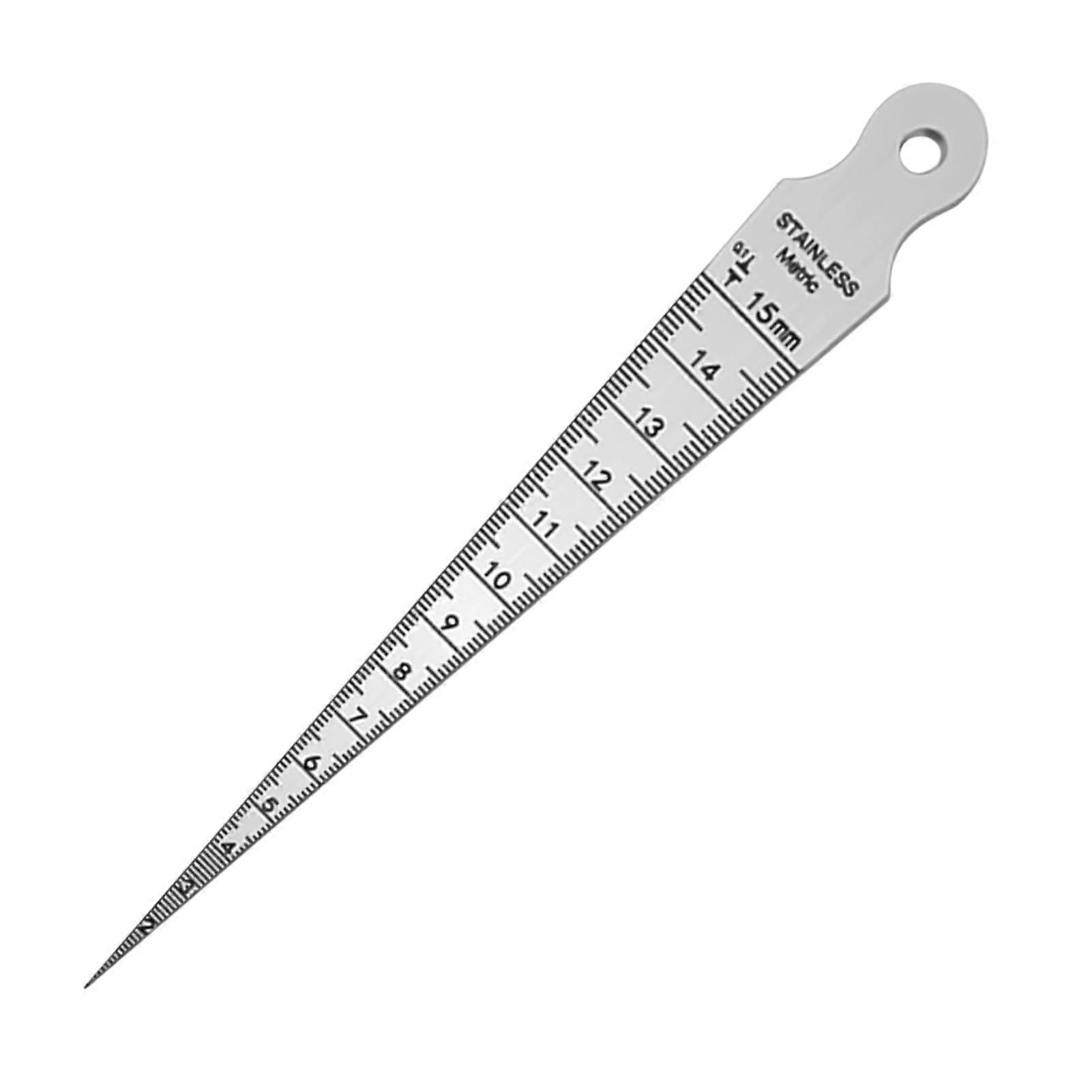 Gap gauge Precision wedge gap feeler gauge set with clear numerical scale for measuring in automotive and metalworking