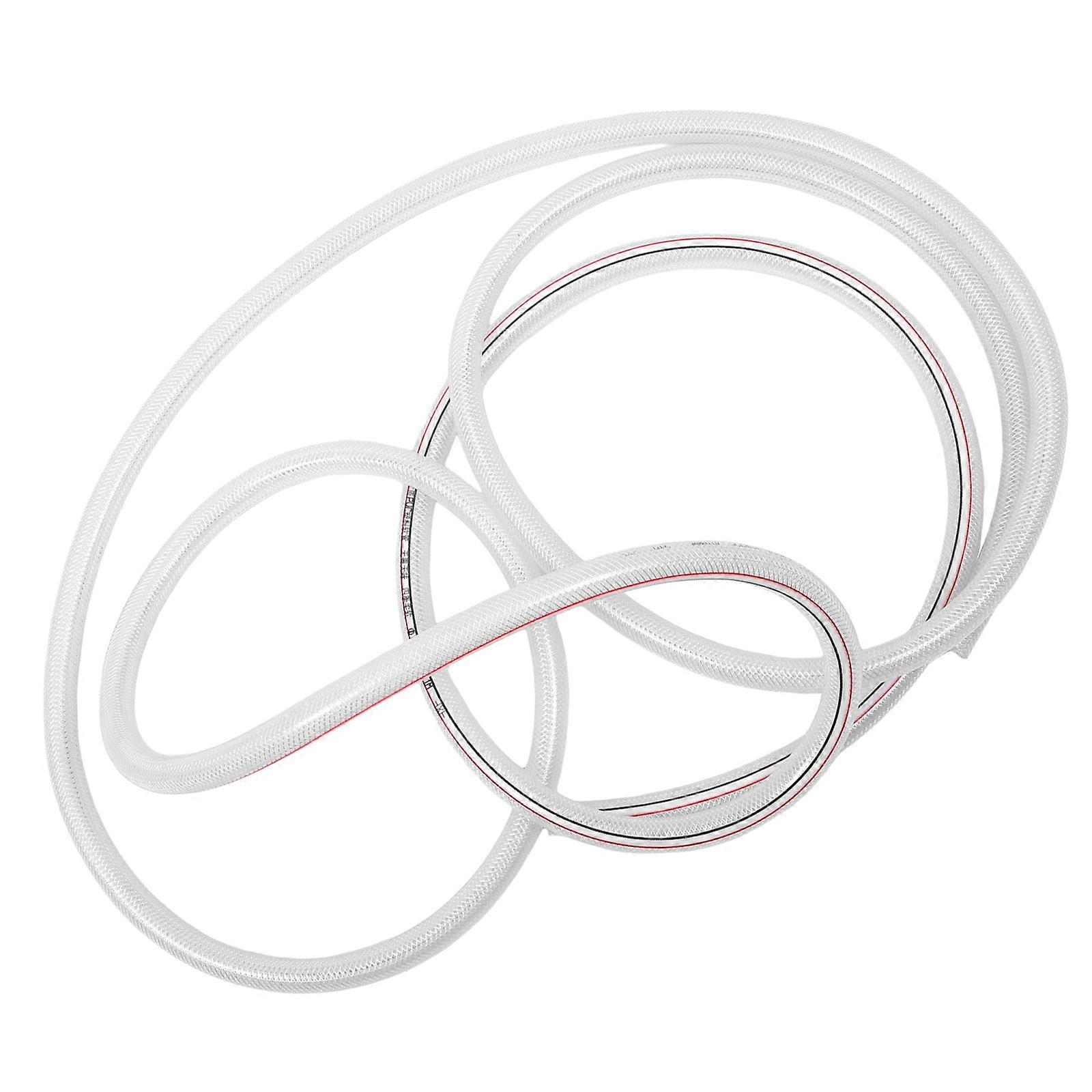 White Flexible RV Water Hose for Trailer Camper Car with Quick Connect 5 Meters