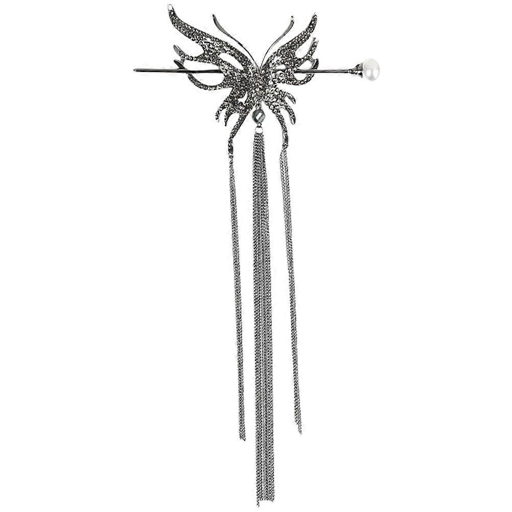 The **Butterfly Pearl Hair Stick** is a beautiful and elegant accessory that blends traditional Chinese design with modern practicality. Here's a
