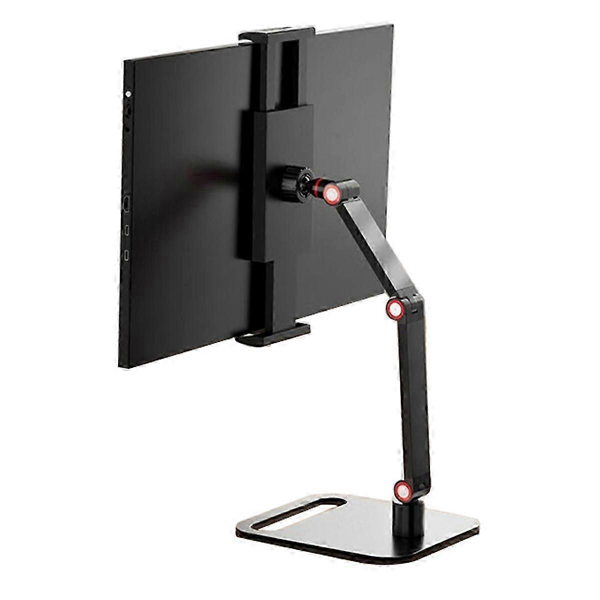 Universeller tragbarer 16-Zoll-Monitorständer, ein Schreibtischhalter aus Metall