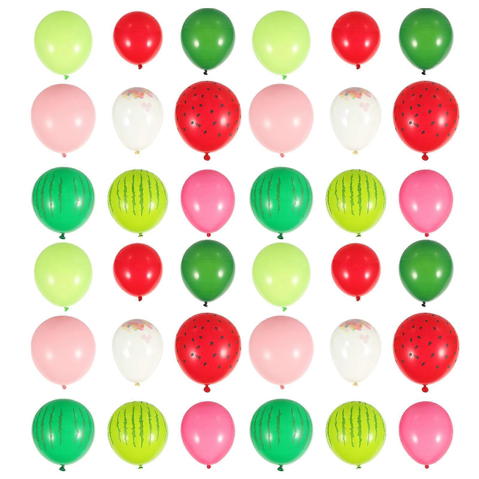 1 set of Hawaiian Balloons Arch Kit Hawaiian Party Decorations DIY Balloon Garland