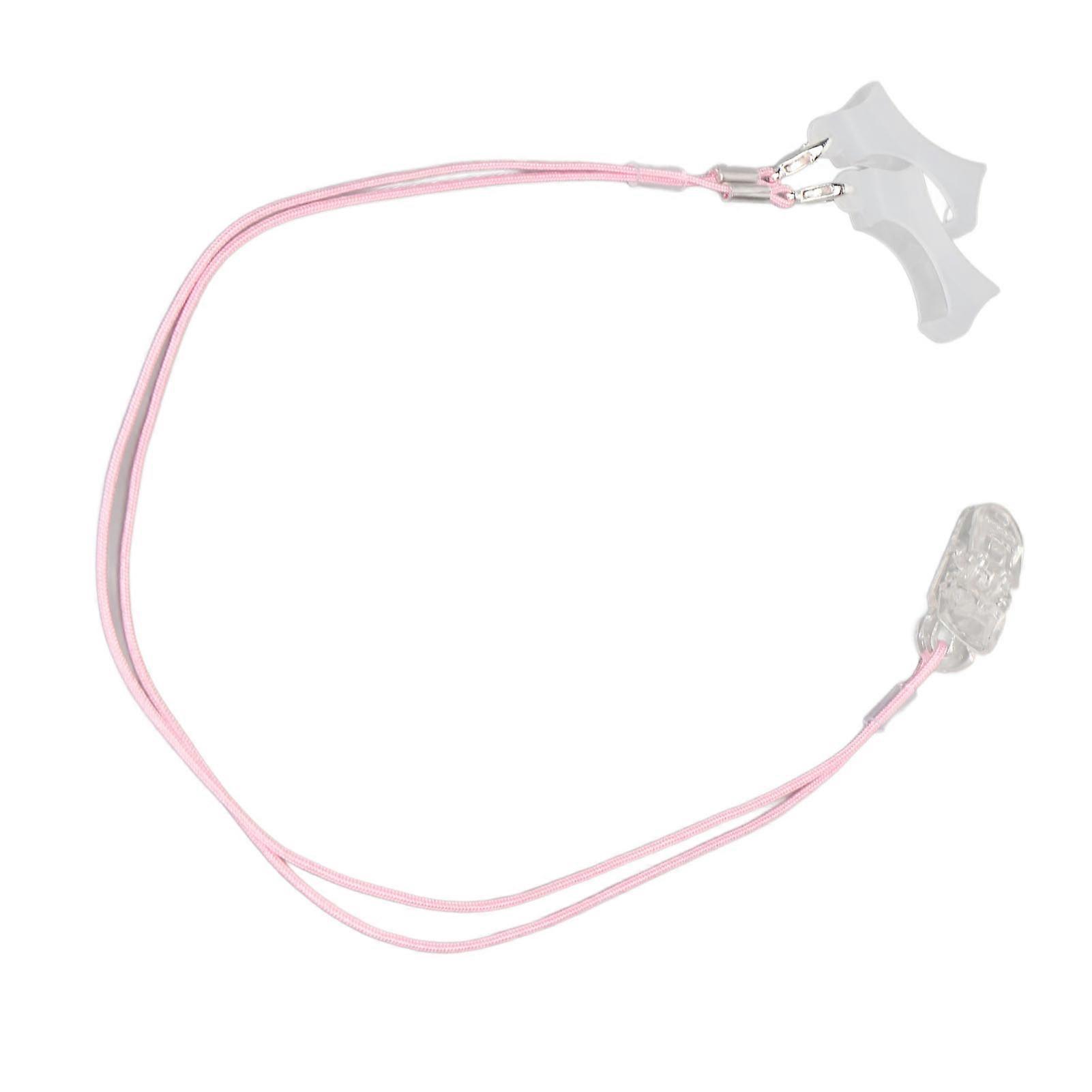 Hearing Device Clip Prevent Losing Transparent Clamp Pink Cord Portable Hearing Device Straps Large Double Ear 